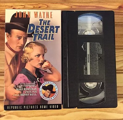 The Desert Trail (VHS 1993) John Wayne Mary Kornman • $2.99