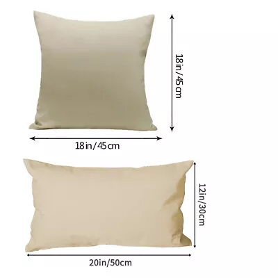 Waterproof Garden Cushion Cover For Furniture Cane Cushions Seat Bench Outdoor • £5.43