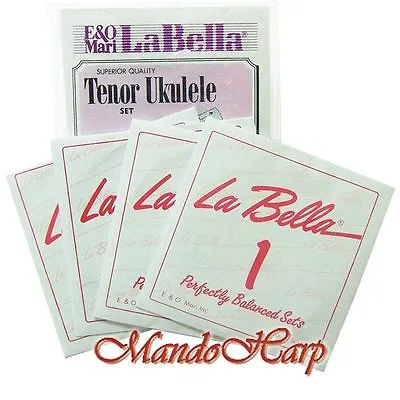 $10.50 • Buy Ukulele Strings - La Bella No. 12 Tenor Plain Nylon Wound 3rd C String