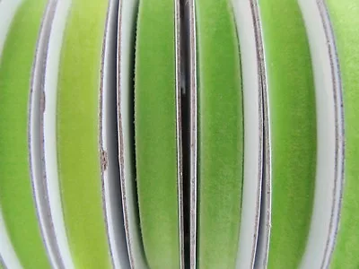 10 Yards 3/8  Velvet Ribbon 9mm/Satin Back/Supply R116-Apple Green *FREE US SHIP • $9.99