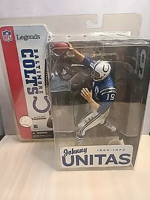 Johnny Unitas Baltimore Colts 2005 Mcfarlane NFL Legends Series 1 NEW! • $5