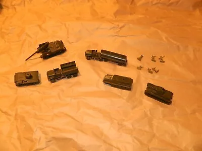 Set Of 6 Roco DBGM HO Scale Military Vehicles W/people • $12