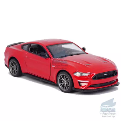 1:34 Ford Mustang GT 2018 Model Car Diecast Toy Vehicle Kid Gift Collection Red • $27.14