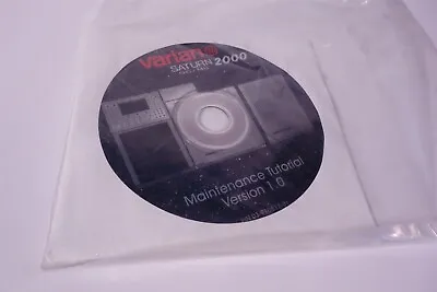 Varian Saturn 2000 GC/MS Maintenance Tutorial CD • $49