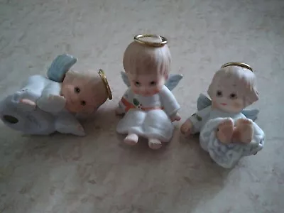 Three Morehead Enesco Angels 1987 Vintage • $15