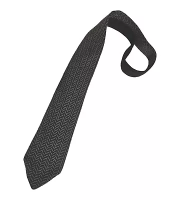 SULKA Gray Geometric Knit Cashmere LUXURY Tie ITALY  • $56.15