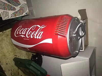 Coca-Cola Portable Can Fridge/Mini Cooler Vintage 2016 Working Great!  • $90