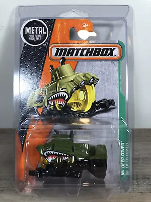 2015 Matchbox DEEP DIVER  MBX EXPLORER'S  GREEN • $4.99