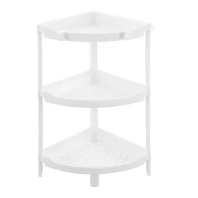 3 Tier Shower Corner Shelf Rack Bathroom Kitchen Storage Organiser Shelves Rack • $49.95