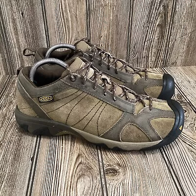 Keen Mens Outdoor Hiking Walking Athletic Low Top Brown Shoes 1002279 Size 9.5 • $39.99