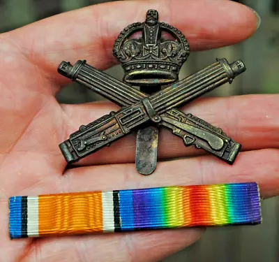 WW1 MGC Machine Gun Corps Badge Etc • £53.90