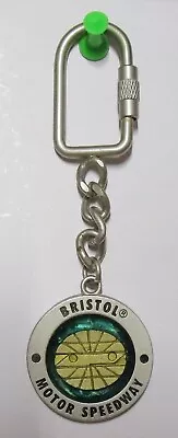 Vintage Metal Keychain - BRISTOL MOTOR SPEEDWAY - TENNESSEE RACING • $5