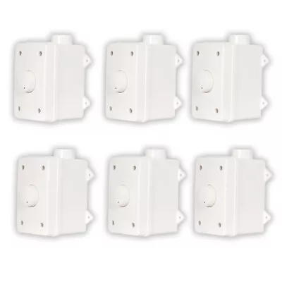 $195.88 • Buy Acoustic Audio AAOVCD-W Outdoor Volume Controls White Weatherproof 6 Piece Set