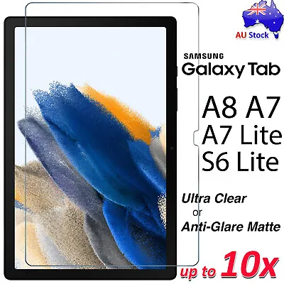 Ultra Clear | Matte Screen Protector Film For Galaxy Tab A9+ 11  A8 A7 Lite • $9.99