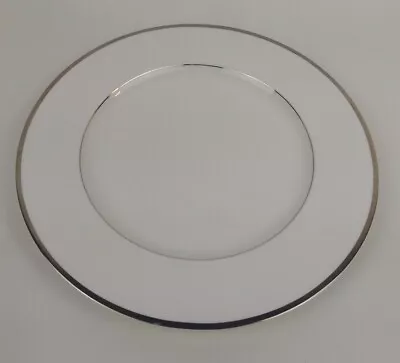 Mikasa Ultima + HK-301 Cameo Platinum 12” Chop Platter Plate White Fine China  • $34.49