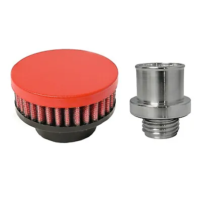 Valve Cover Breather Oil Cap 2008-15 Evolution X EVO 10 Ralliart (Wrinkle Red) • $89.95