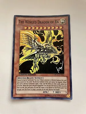$2.99 • Buy YuGiOh! The Winged Dragon Of Ra - ORCS-ENSE2 - Limited Edition - Super Rare