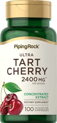 $14.39 • Buy Tart Cherry Extract 100 Quick Release Capsules 2400 Mg 10:1 Extract Uric Acid
