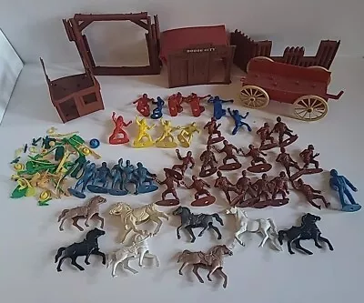 Vintage MPC Ringhand Lot Dodge City Western Jail / Bank - Figures & Accessories  • $14.99