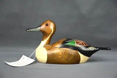 Drake Pintail Maine Woods Hand Painted Duck. Great Condition. Signed • $99.99