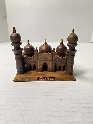 Badshahi Masjid Decoration Wooden Decor Badshah Mosque Wood Model • $80