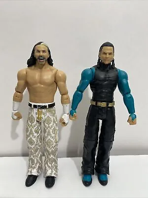 WWE Matt Hardy Woken & Jeff Hardy 92 Mattel Wrestlemania Series Basic Figure Lot • $12