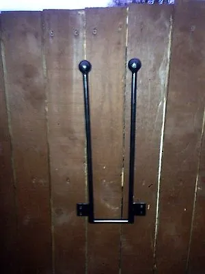 1 Pair Wrought Iron Wall Mounted Welly Wellington Boot Rack Stand 3/4/5/6 Av • £19.99