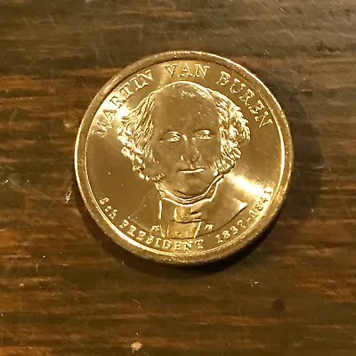 MARTIN VAN BUREN 2008 (Philadelphia MINT U.S. BU One Dollar Coins) • $1.85