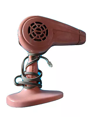 Vintage Dominion Free Standing Adjustable Pink Working Hair Dryer • $28