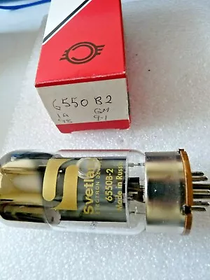 6550B-2 Svetlana  A New Old Stock   Valve Tube 1pc Feb22 • £60