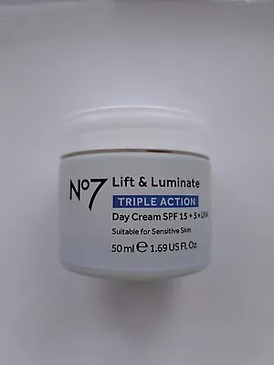 No7 Lift & Luminate Triple Action SPF 15 Day Cream - 50ml • £13