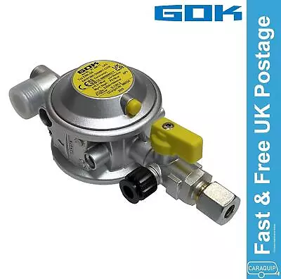 Truma GOK Gas Regulator 30mbar 8mm Bulkhead Caravan Motorhome 0129466 • £42.95