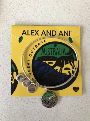 $39.99 • Buy Alex And Ani Rafaelian Gold AUSTRALIA GREAT OUTBACK Wire Bangle Bracelet