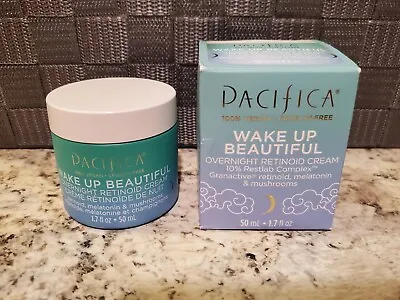 Pacifica Wake Up Beautiful Overnight Retinoid Face Cream 1.7 Oz Anti Aging  • $24.98