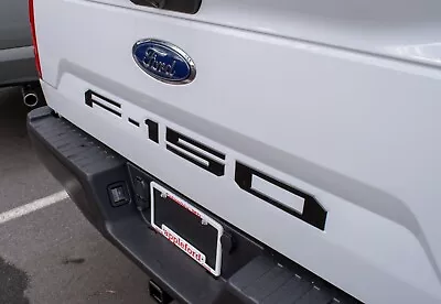 Fit 2018-2020 F-150 Tailgate Emblem For F150 Letter Raised Gloss Black • $16.99