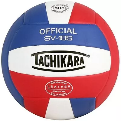 Tachikara 18S Composite Volleyball Ro/Wt/Scarlet • $22.82