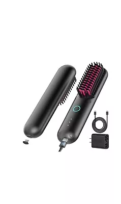 TYMO Cordless Hair Straightener Brush - Porta PRO Portable Straightening Brush • $34.99