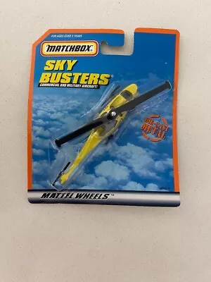 Matchbox Skybusters 2000 Rescue Helicopter NIB • $14.99