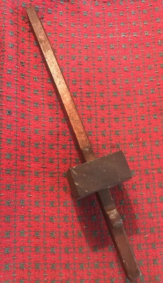 $24.99 • Buy ANTIQUE W. Aitken Rare WOODEN SCRIBE W/ Wood Lock CARPENTER Mortise Gauge