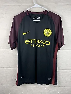 Manchester City Soccer Away Jersey Short Sleeves XL Premier League #15 • $25