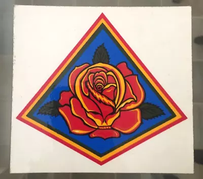 🔥Vintage Rose Sticker / Decal - Grateful Dead 🔥 This One Seems Really RARE • $12.50