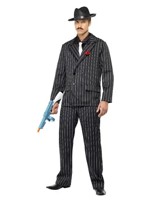 Zoot Suit Costume Male Black • £31.28