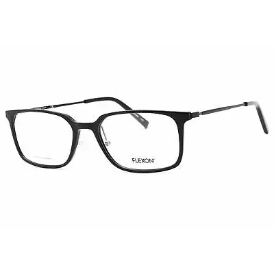 Flexon Men's Eyeglasses Black Injected Propionate Full Rim FLEXON EP8003 001 • $40.89