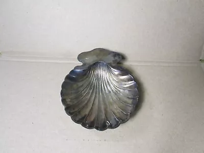 Vintage Silverplate Veiled Prophet 1933 Footed Shell Bowl With VP Logo • $19.95