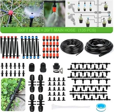 226FT Greenhouse Micro Drip Irrigation Kit Automatic Irrigation System • $29.99