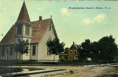 Postcard Elmer New Jersey Presbyterian Church 1913 VG • $19.99