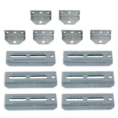 6PCS X 8  Boat Trailer Swivel Top Bunk Board Brackets Bolster Electro-Galvanized • $54.40