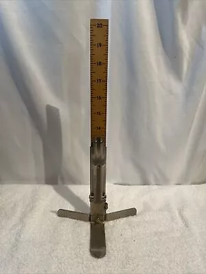 VintageWooden Adjustable Skirt Hem Marker Measurer Ruler Vintage 20” Sewing Tool • $24.95