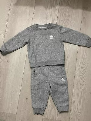 Adidas Infant Tracksuit 9-12 Months • £7