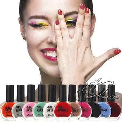 Stargazer GEL EFFECT Nail Polish Extra Glossy Gel Like Varnish NO UV/LED Lamp • £3.85